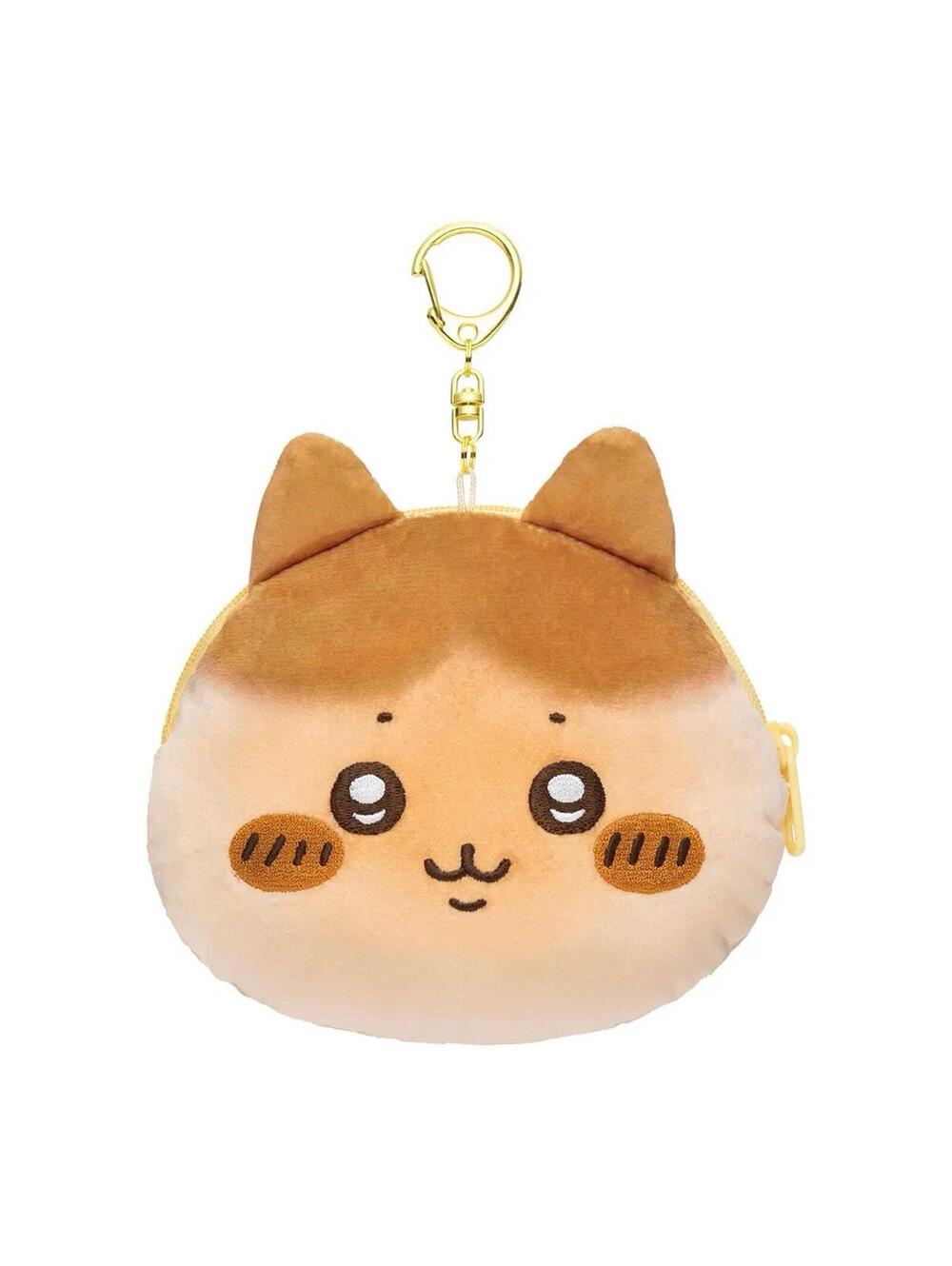 RARE NWT Chiikawa Bakery Hachiware Bread Keychain Plush Pouch 12cm Nagano